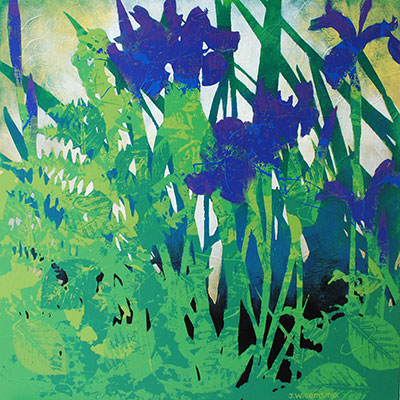 Wild Irises 2 by Judy Willemsma