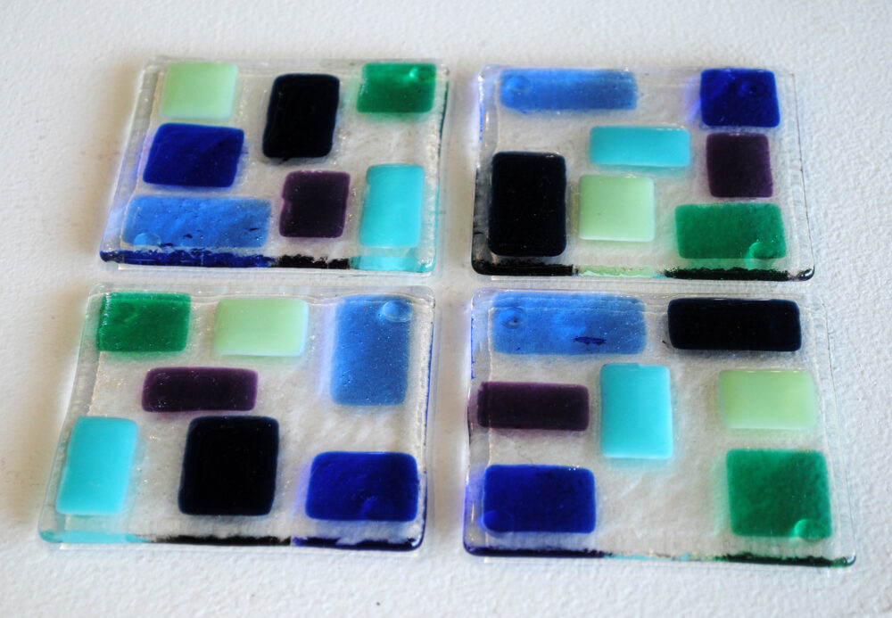 Blue, Teal, Green, Aqua & Purple by Renato Foti