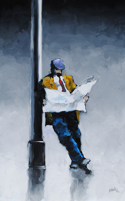 Reading The News by Harold Braul