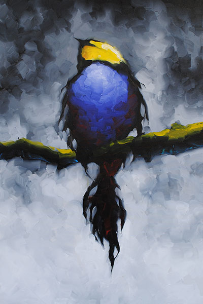 Bird Series (purple) by Harold Braul