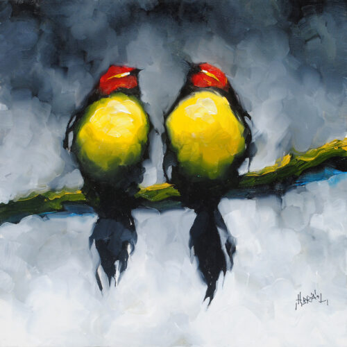 Bird Series (yellow) by Harold Braul