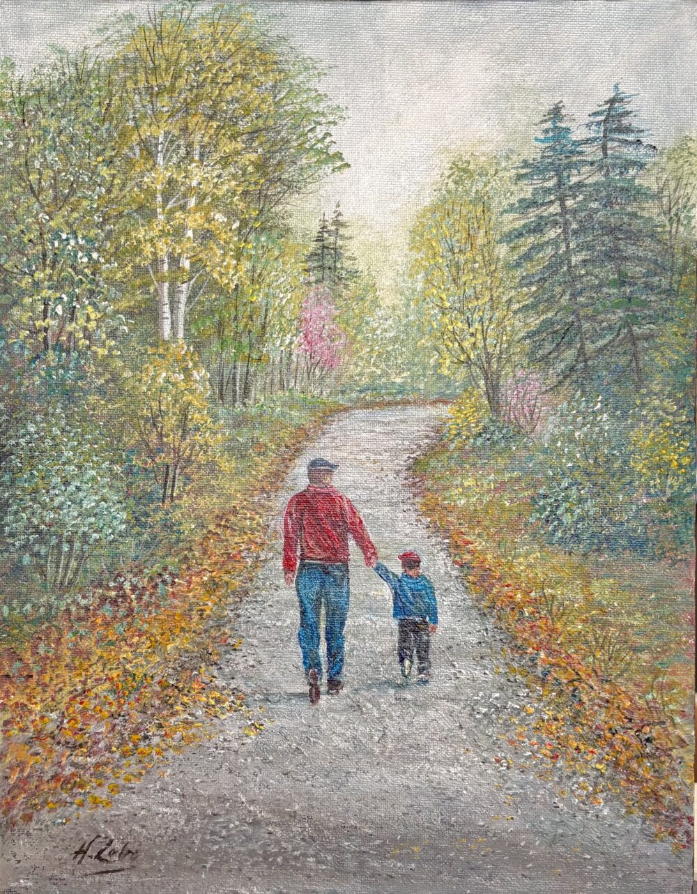 Walk With My Dad by Henri Lobo